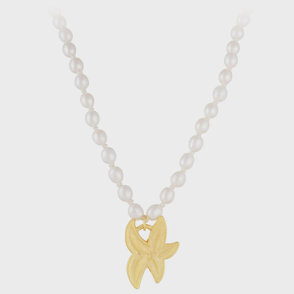 Starfish Pearl Necklace