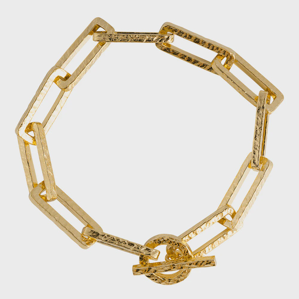 Antique Gold Chain Bracelet