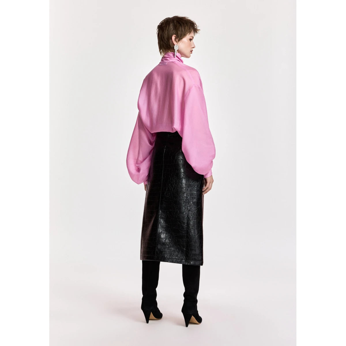 Karismatic Bow Tie Top Pink