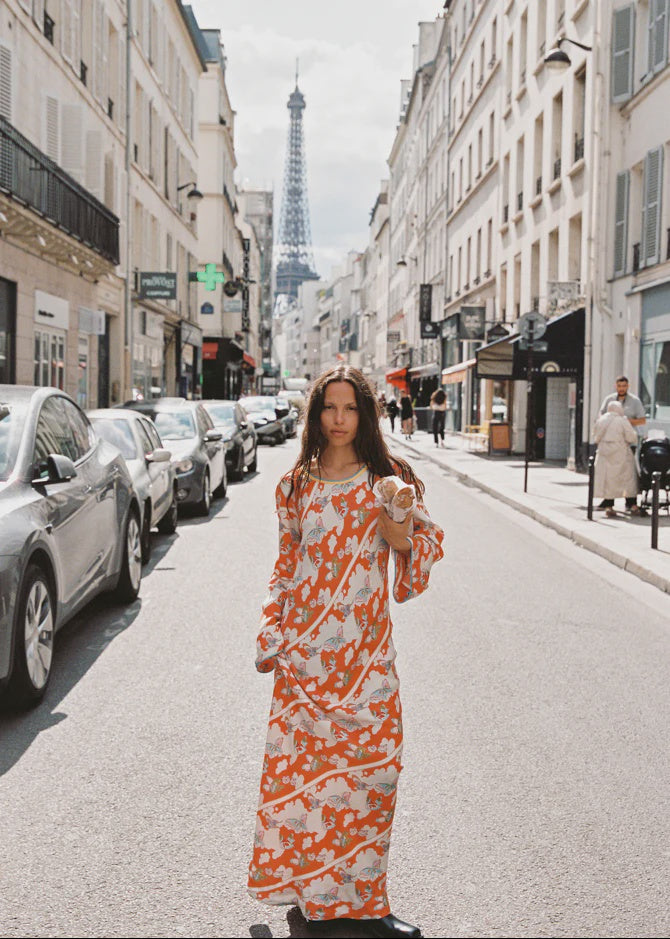 Farfalla Olive Dress