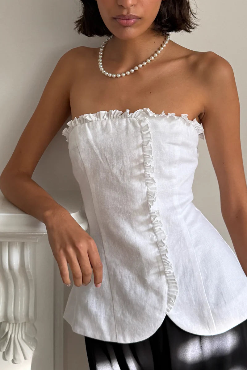Florence Strapless Top