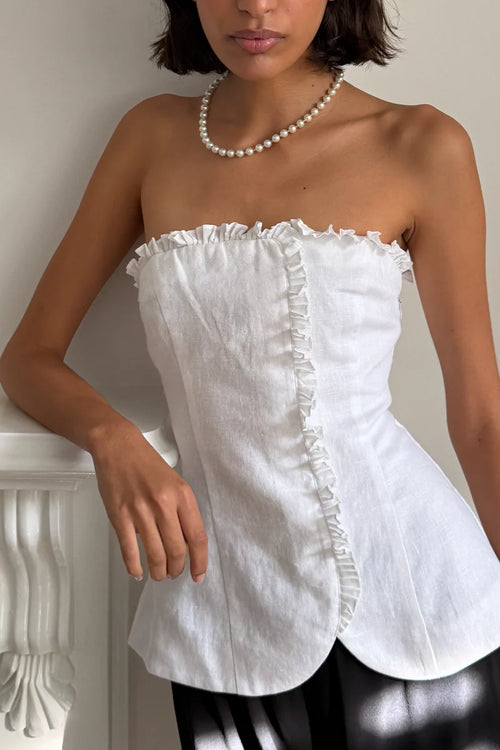 Florence Strapless Top
