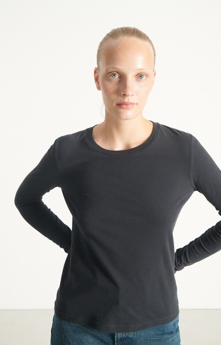 Gami Longsleeve T Shirt Black