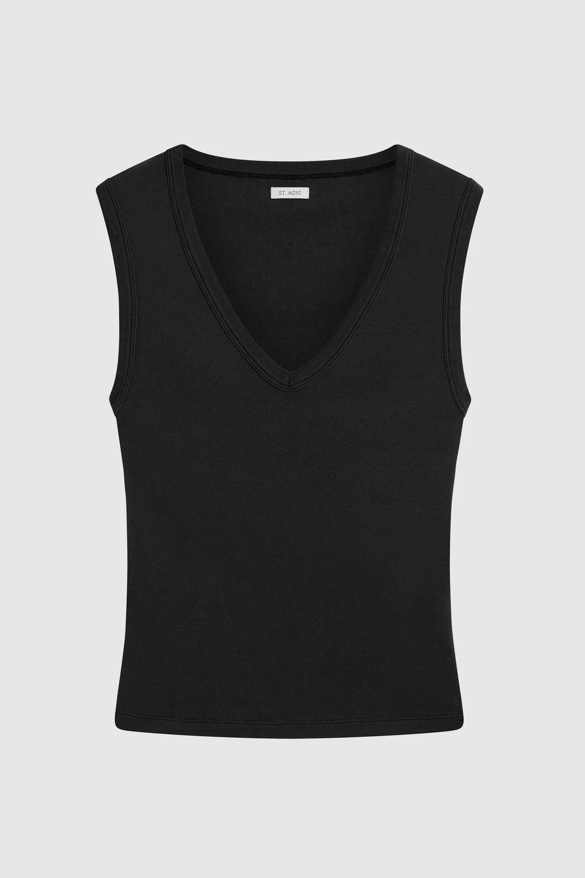 Organic Cotton 90s Top - Black
