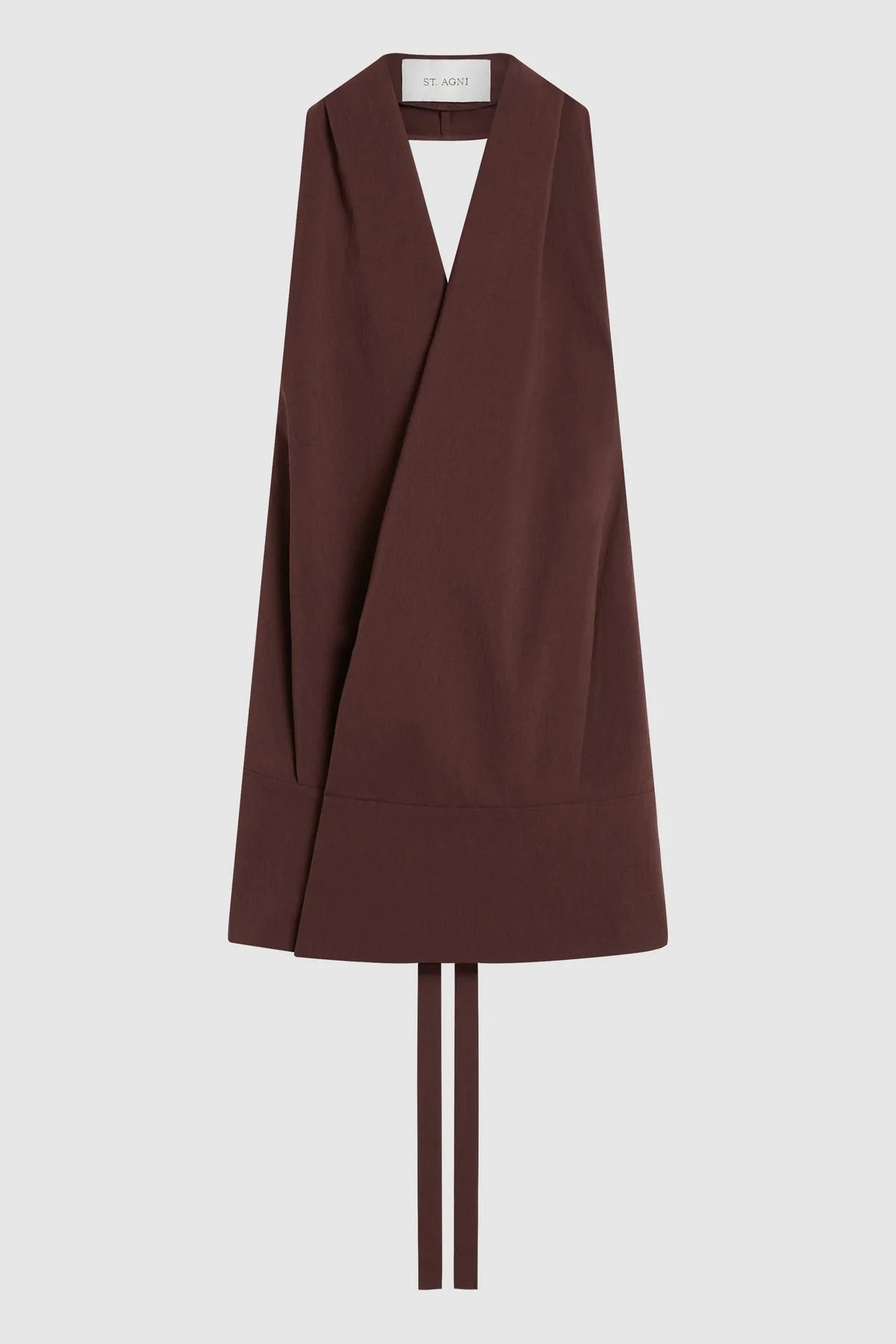 Halter Wrap Top - Liqueur