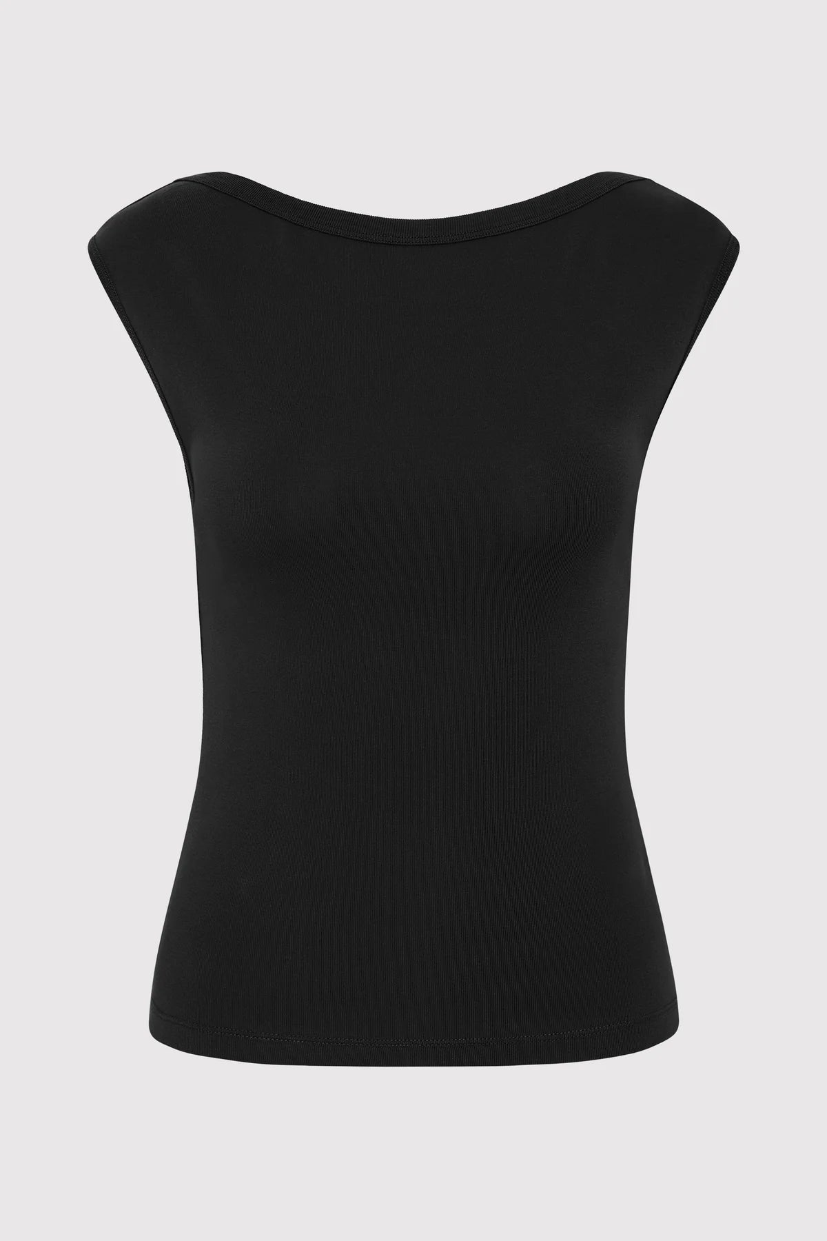 Organic Cotton Ballerina Top Black