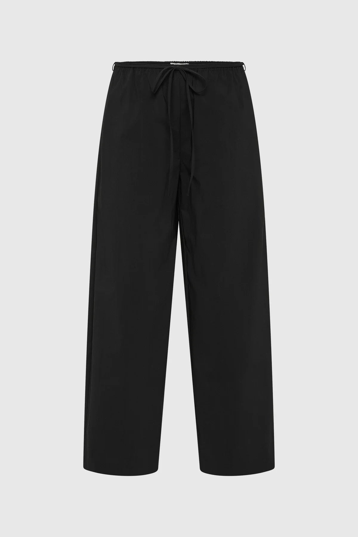 COMING SOON Fine Rouleau Crop Pants - Black