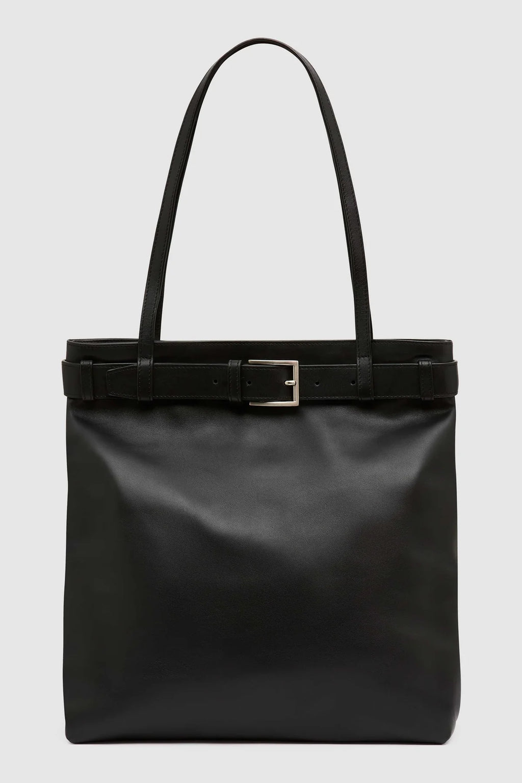 Pre Order * Belt Detail Tote Black