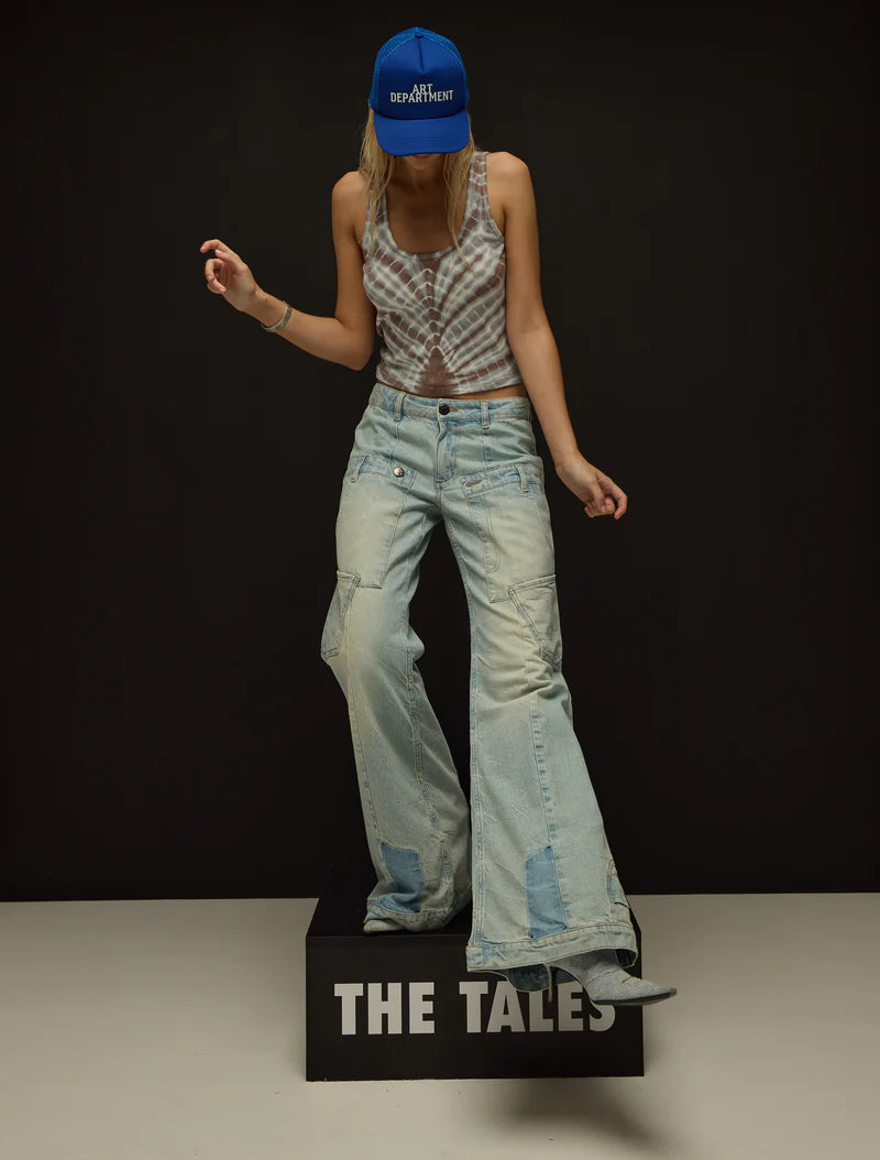 Hand Dyed Sonar Rib Singlet