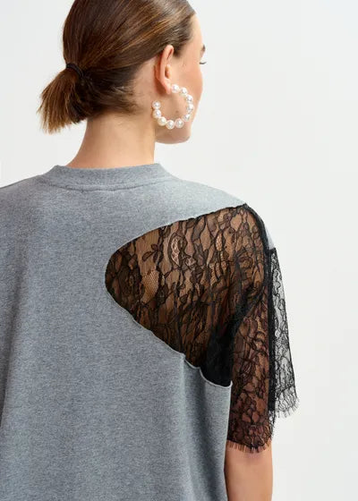 Baby Lace Tshirt Shadow