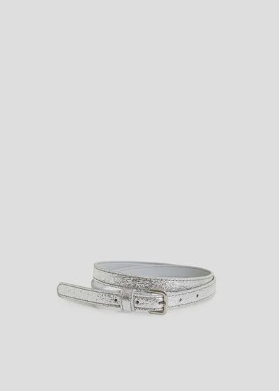 Lida Metalic Belt Silver