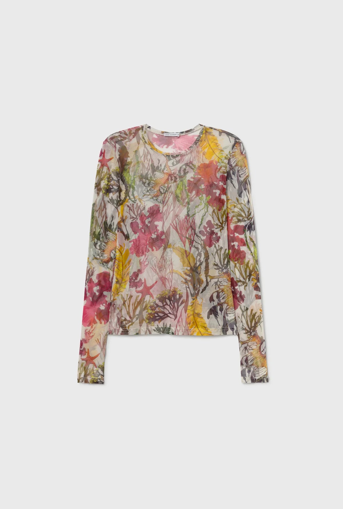 Mesh long Sleeve Top - Planktonic