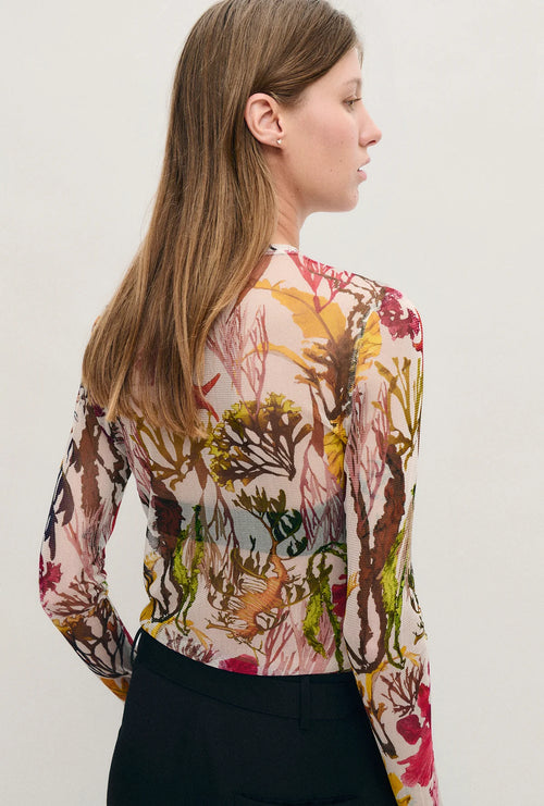 Mesh long Sleeve Top - Planktonic