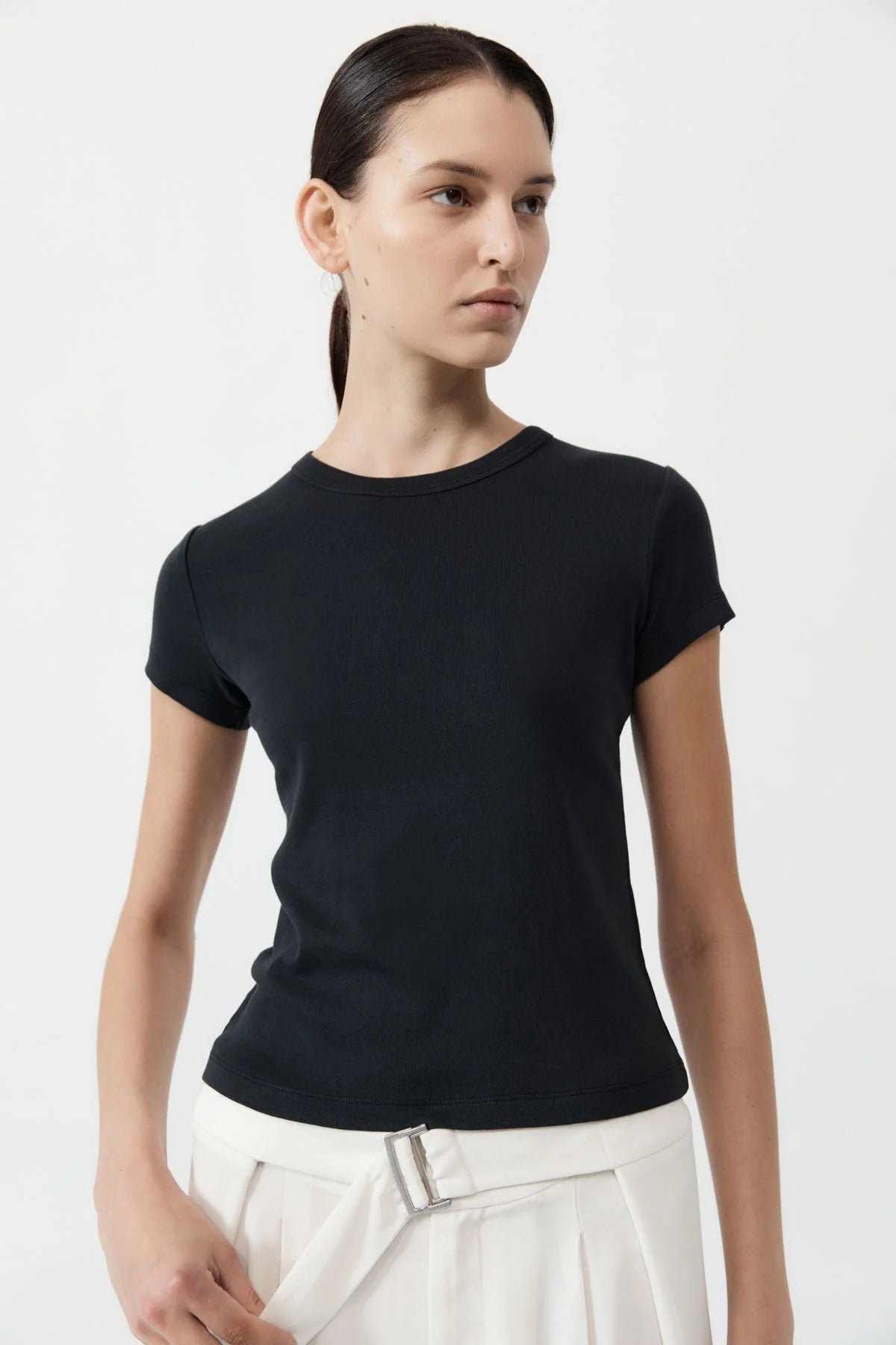 Organic Cotton Baby Tee - Black