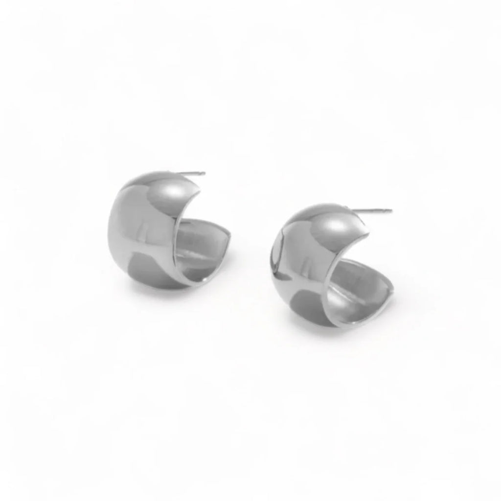 AZTEC EARRINGS SILVER