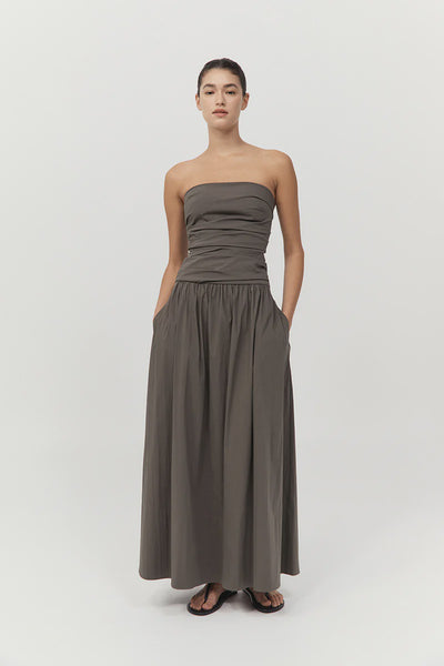 Bonita Dress Bronze Ruby - S & M