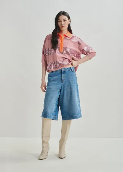 Bermuda Denim Shorts