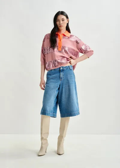 Bermuda Denim Shorts