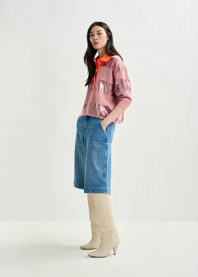 Bermuda Denim Shorts