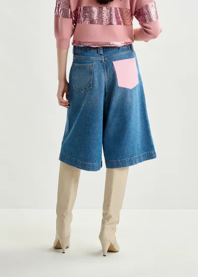 Bermuda Denim Shorts
