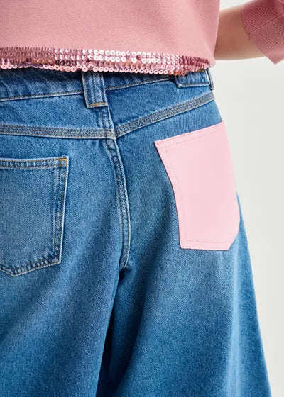 Bermuda Denim Shorts