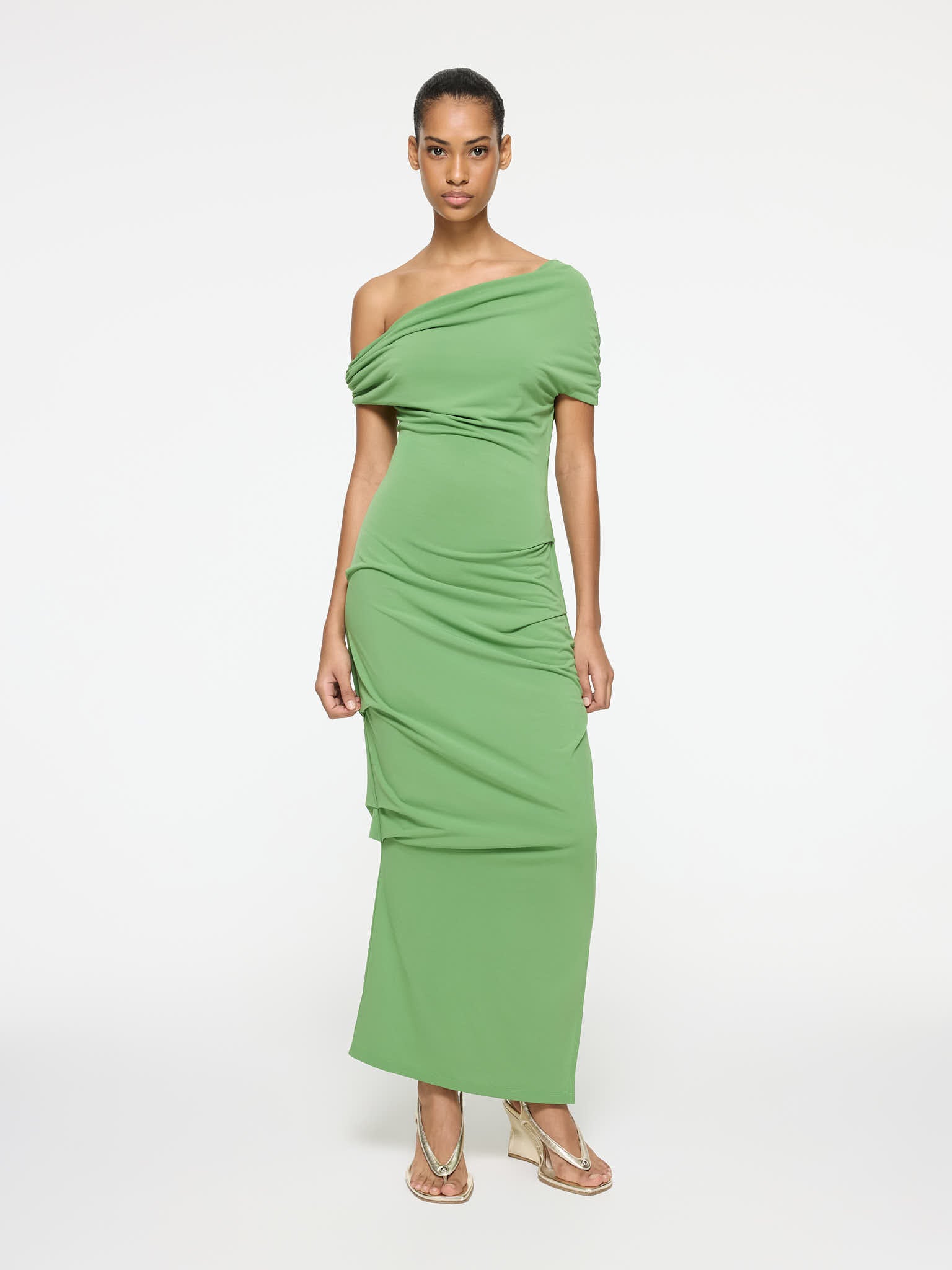 Ida Dress Forrest Green