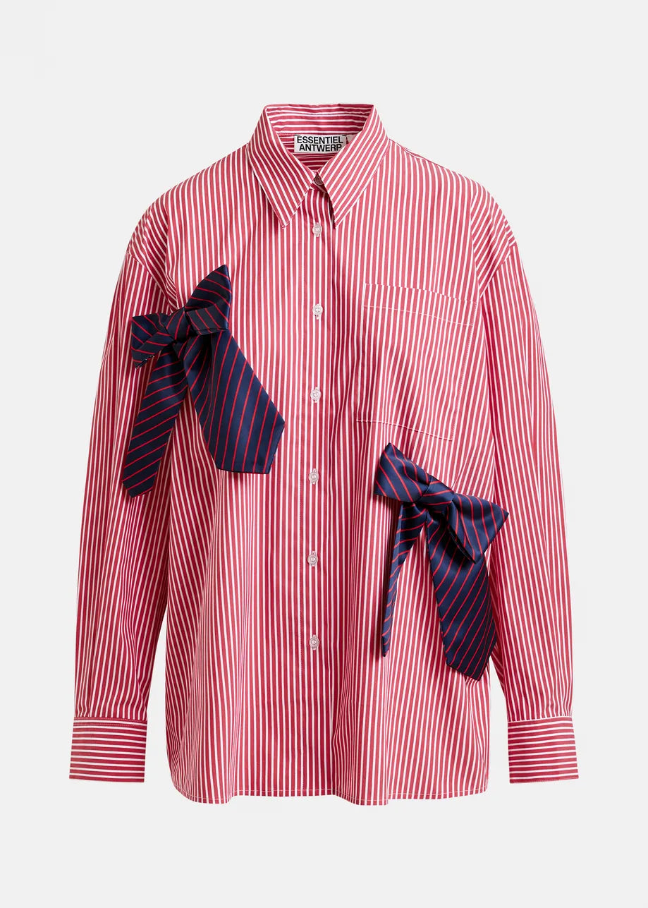 Bow Job Shirt Red