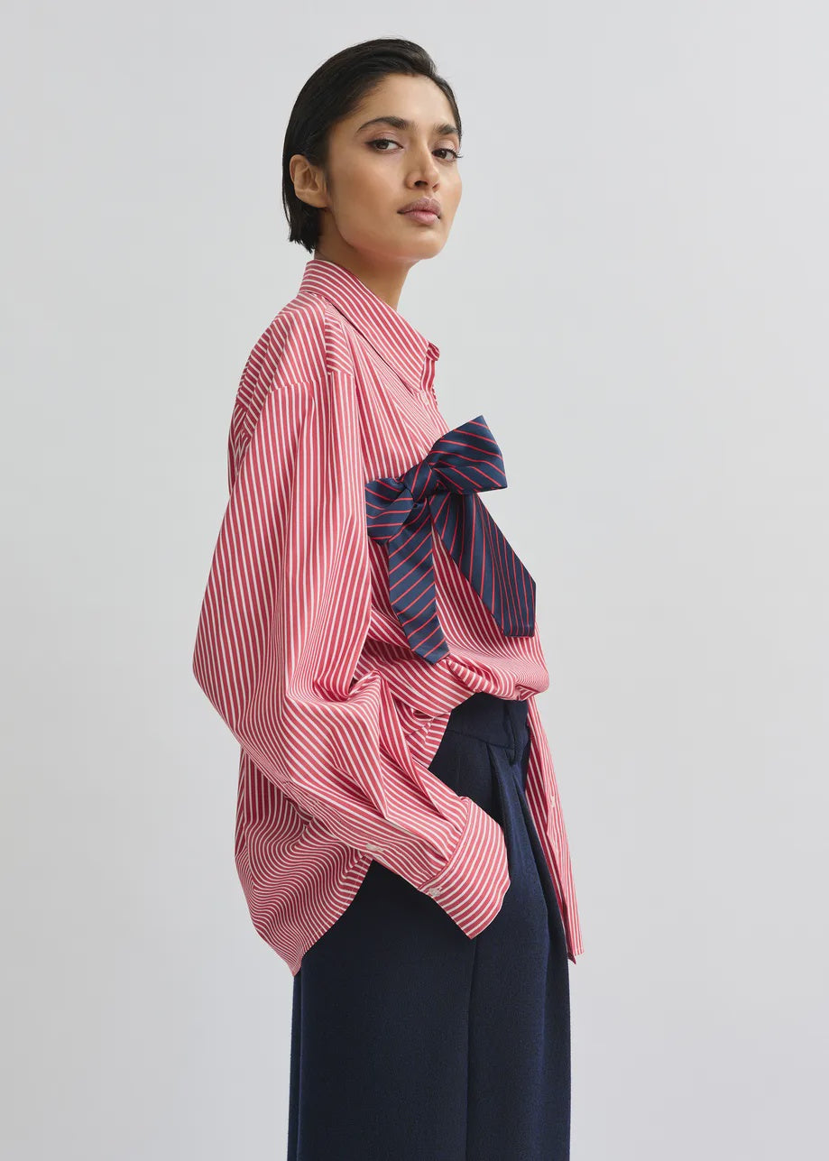Bow Job Shirt Red