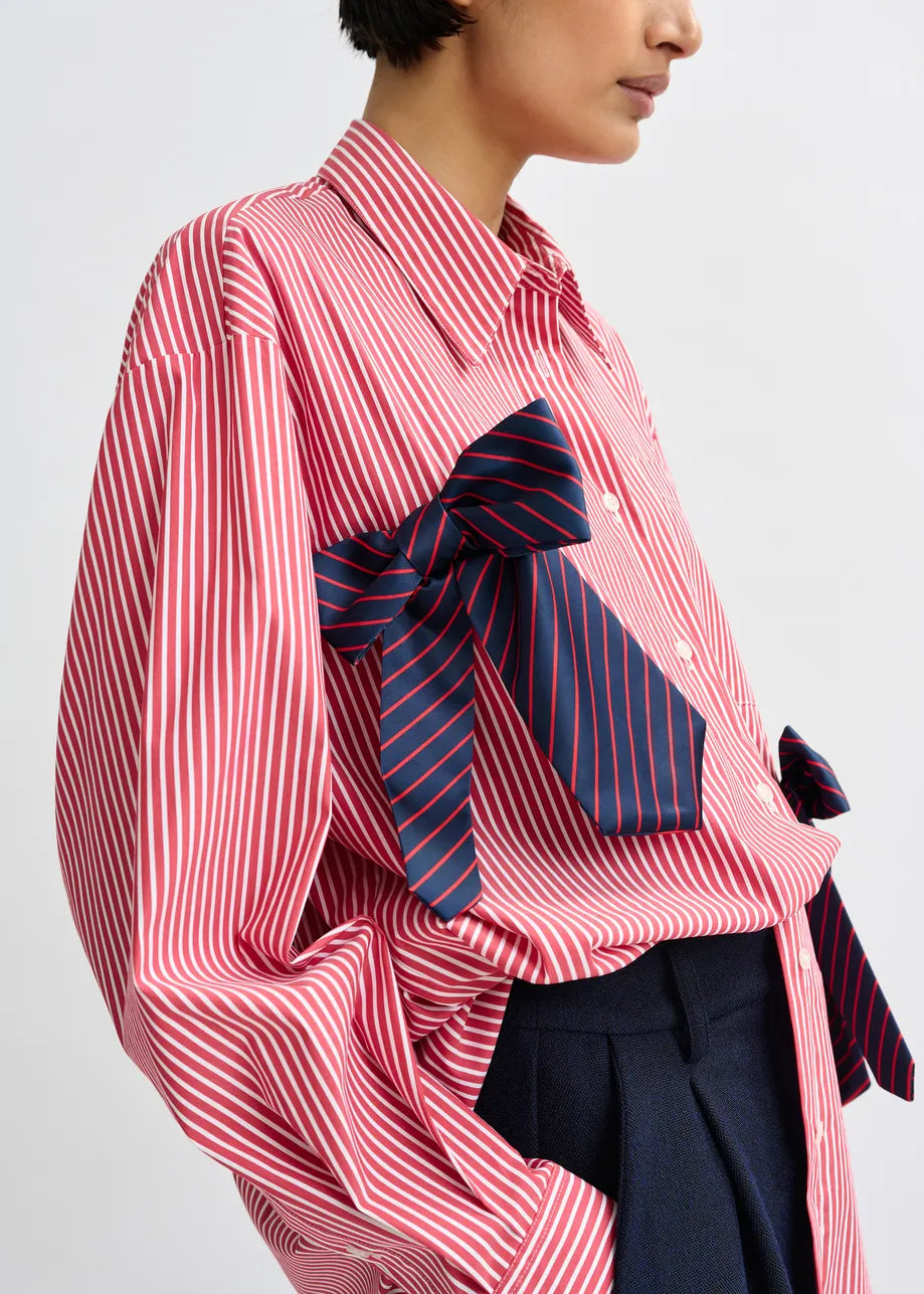 Bow Job Shirt Red