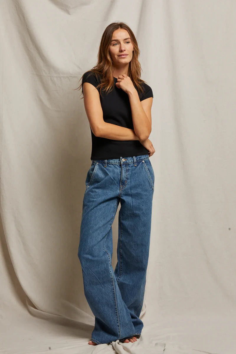 Jude Ribbed Baby Tee