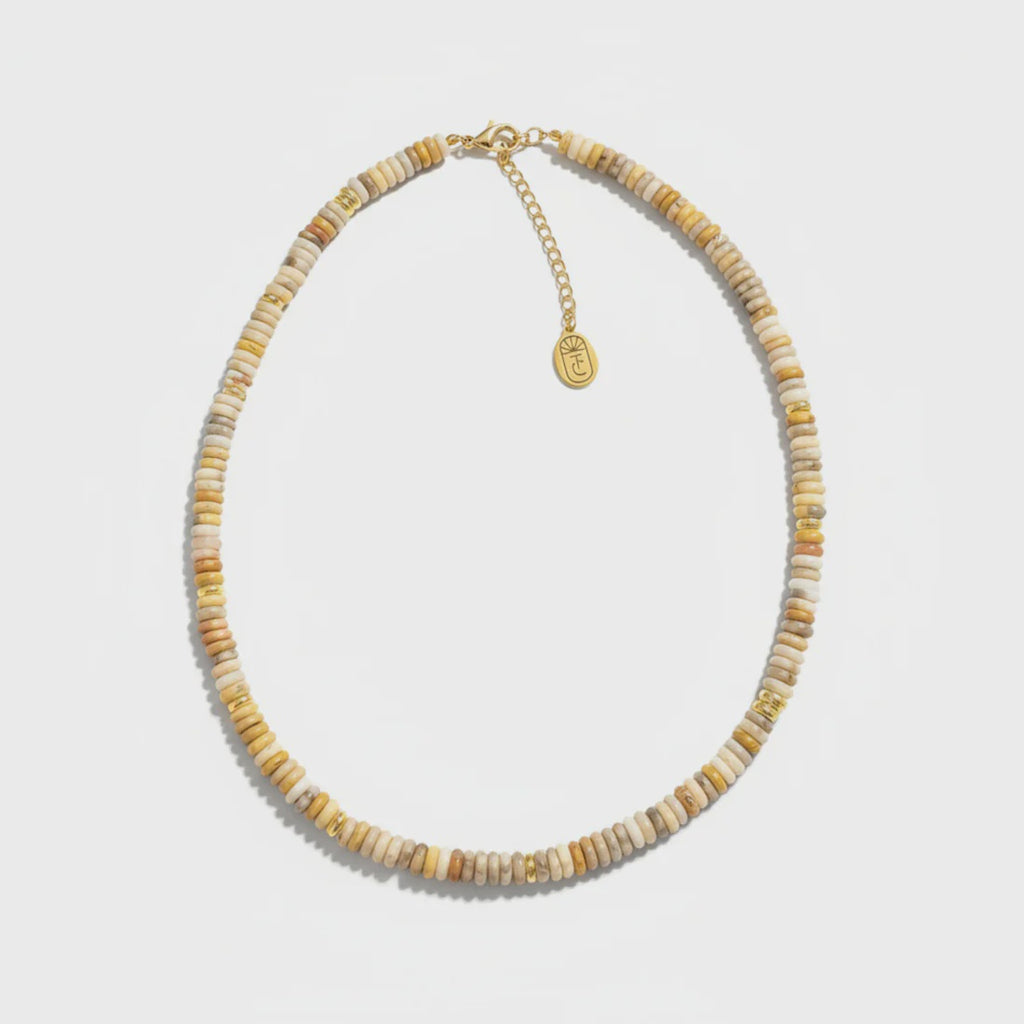 Mini Gemstone Necklace Jasper