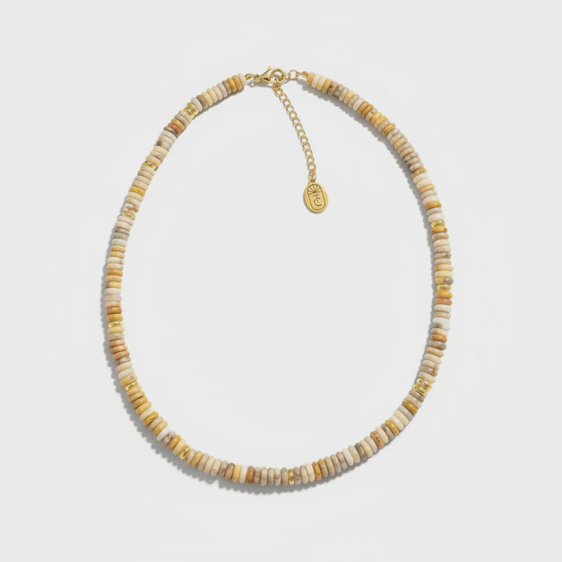 Mini Gemstone Necklace Jasper