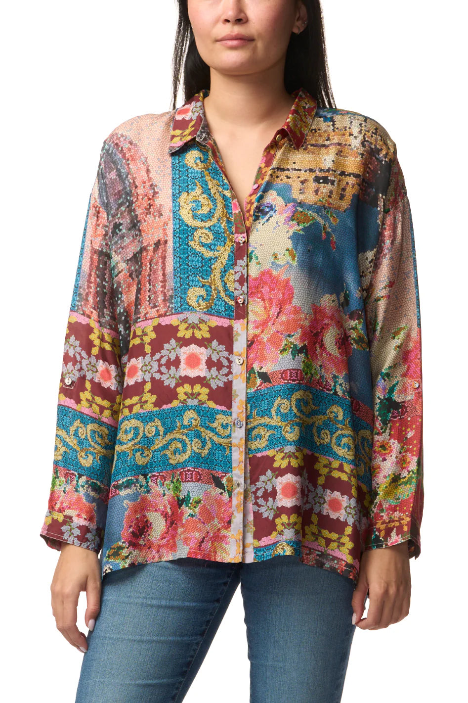 Audrey Button Up Shirt - Shabi