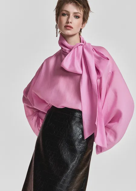 Karismatic Bow Tie Top Pink