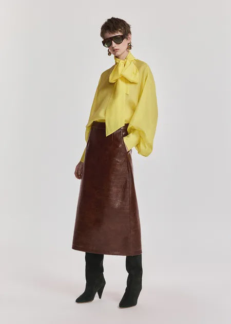 Karismatic Bow Tie Top Yellow