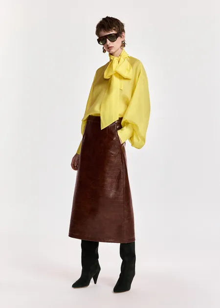 Karismatic Bow Tie Top Yellow