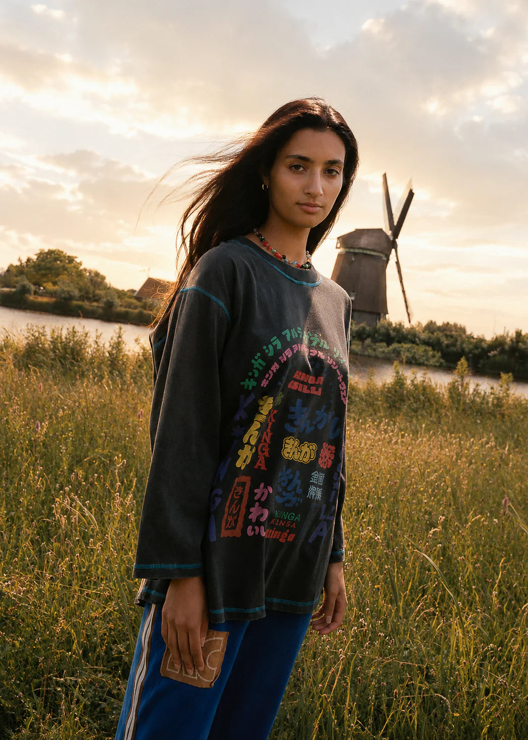 Lantern Tommy Tee Black