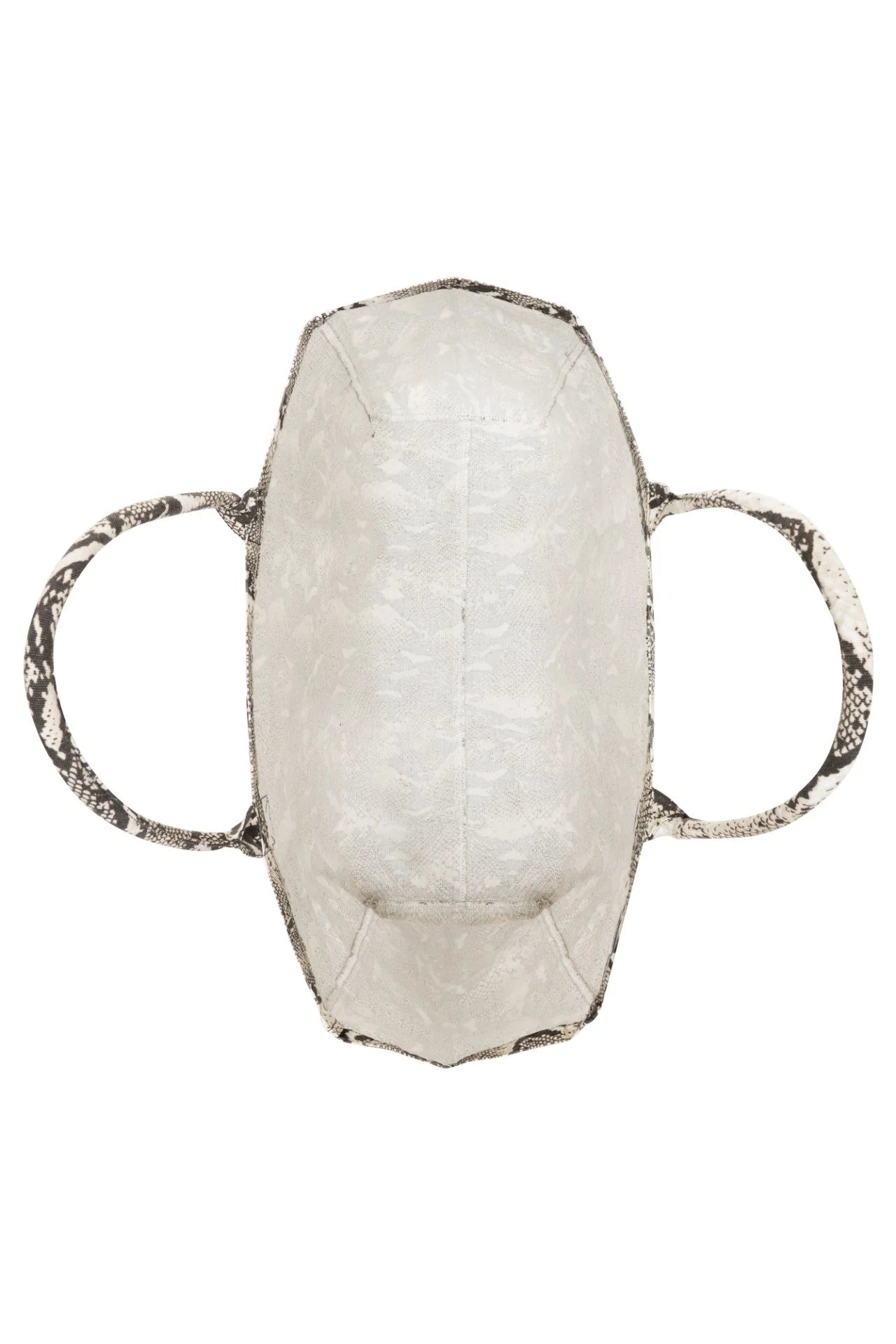 Leo Canvas Tote Python