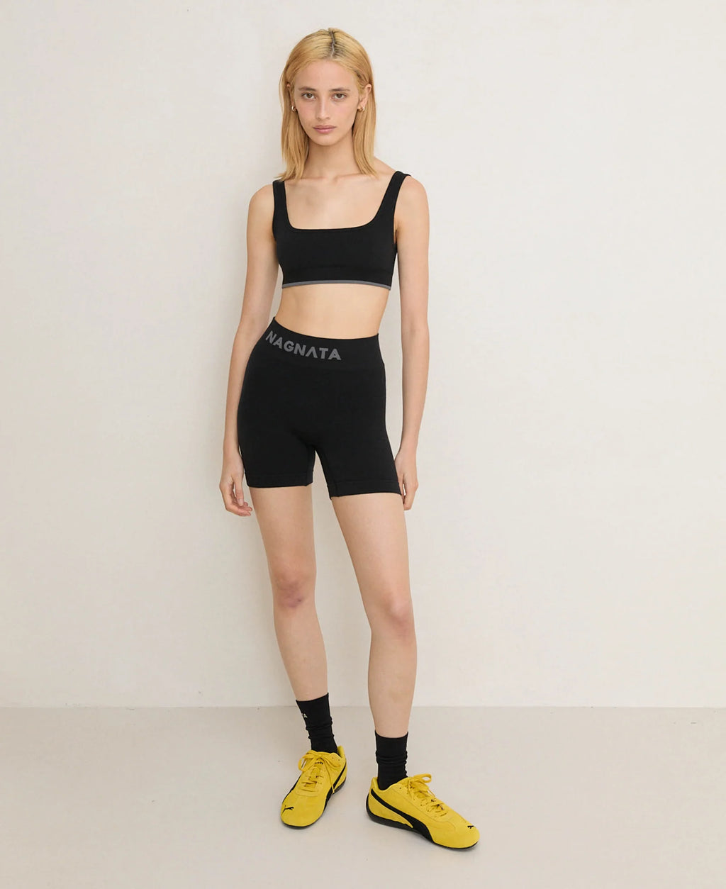 Ballet Wool Mini Short Black