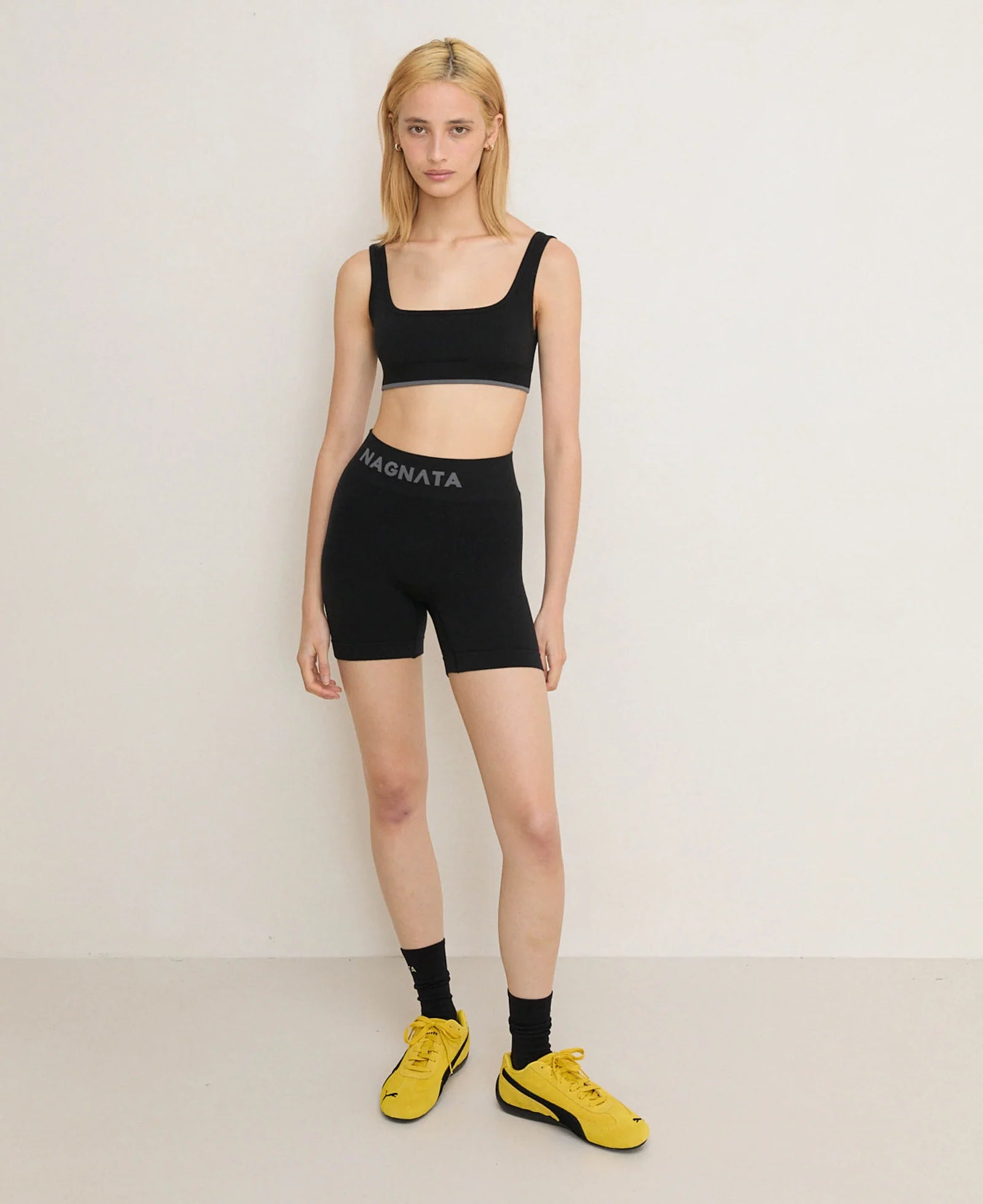 Ballet Wool Mini Short Black