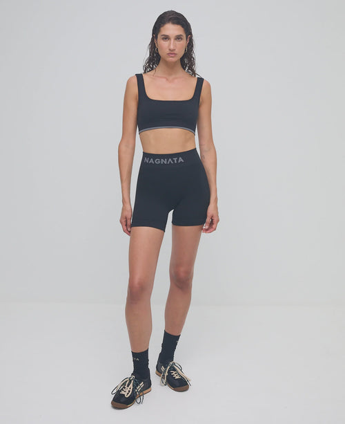 Ballet Wool Mini Short Black