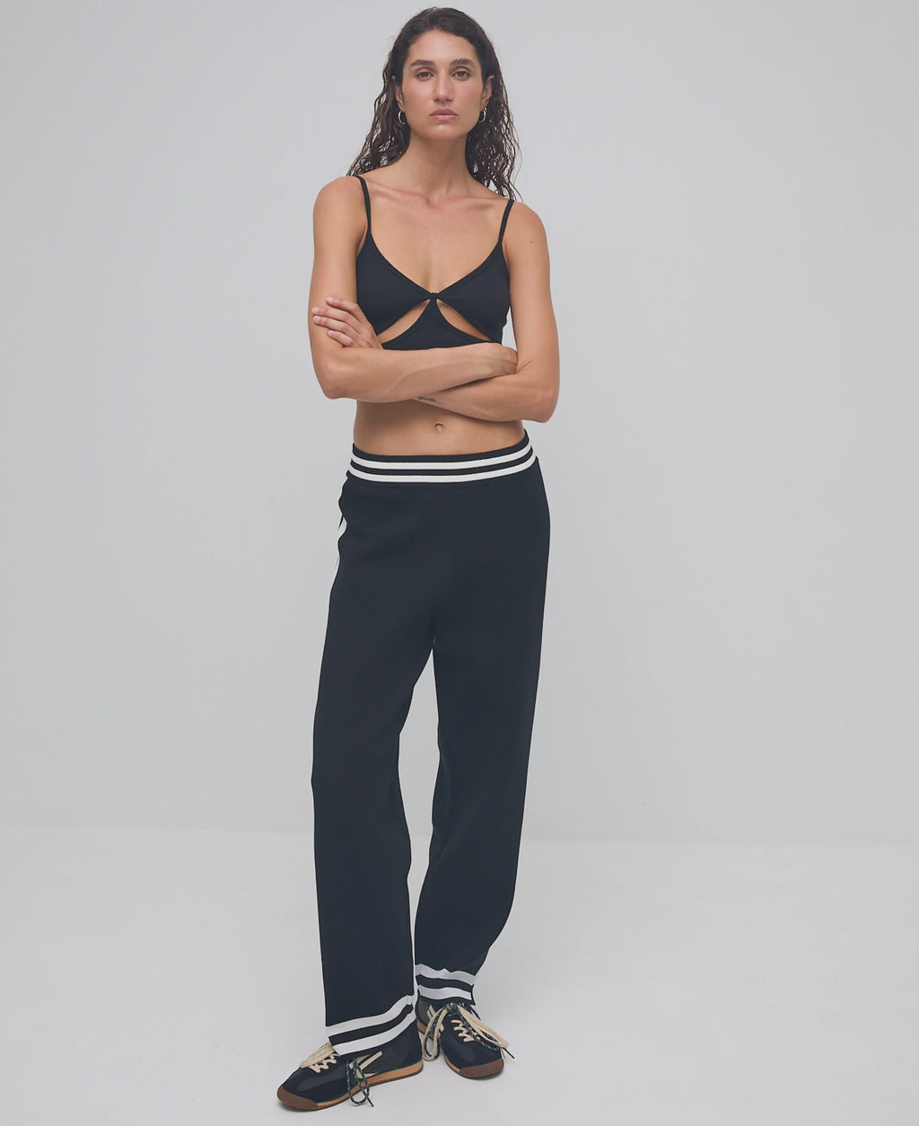 Organic Romeo Track Pant Black