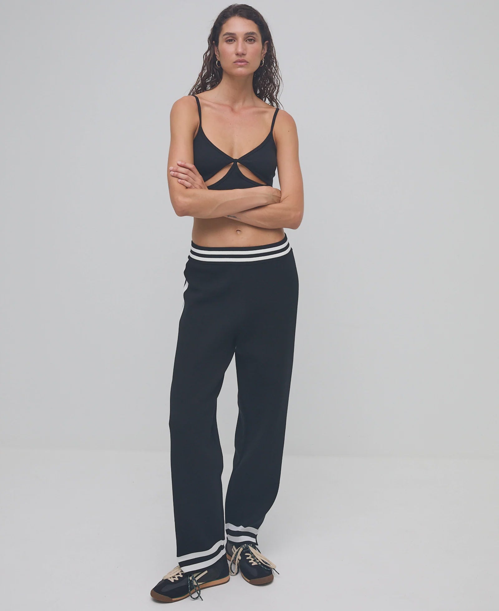 Organic Romeo Track Pant Black