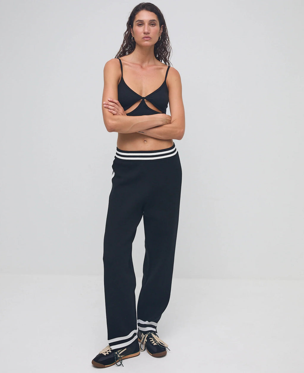 Organic Romeo Track Pant Black