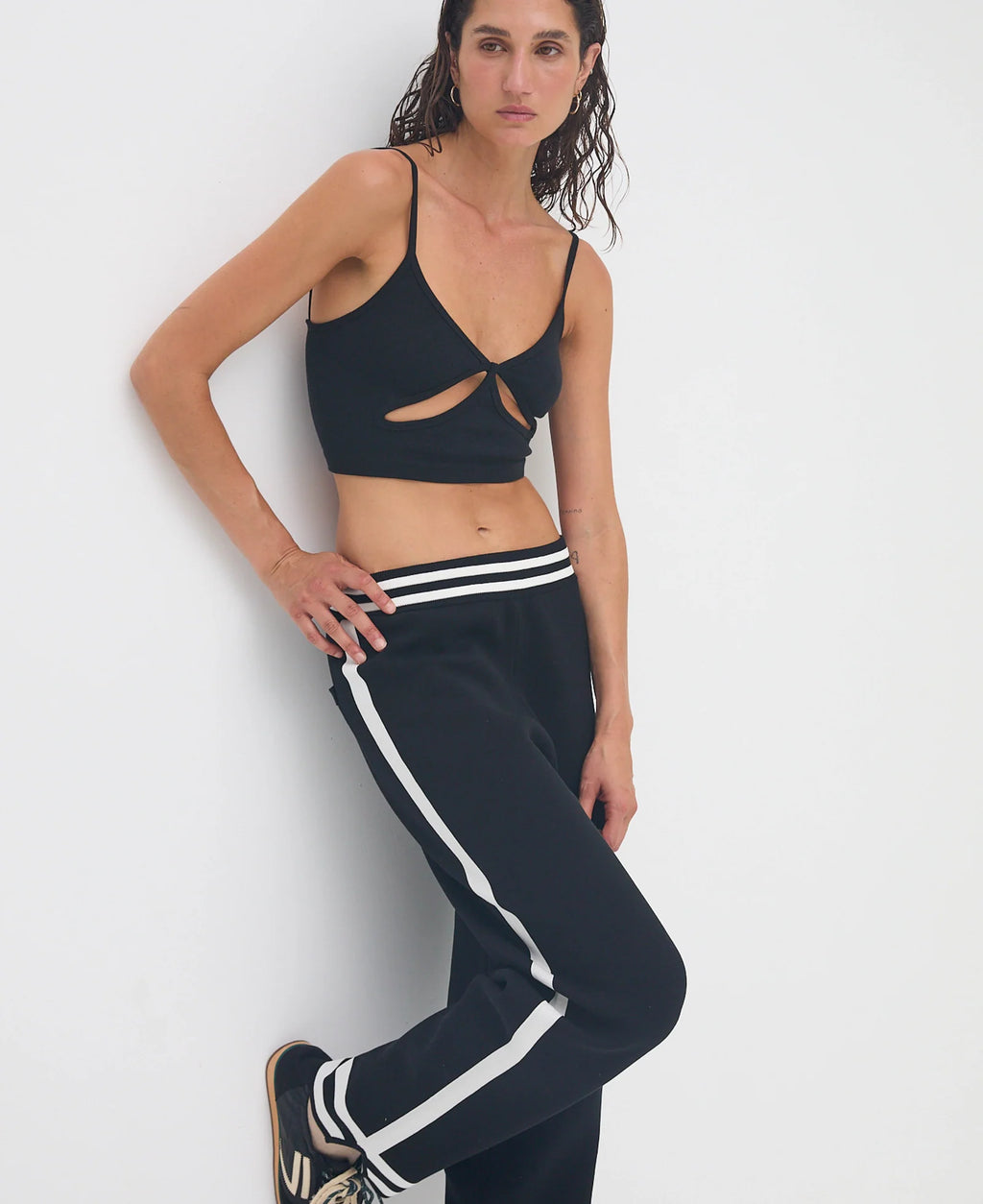 Organic Romeo Track Pant Black