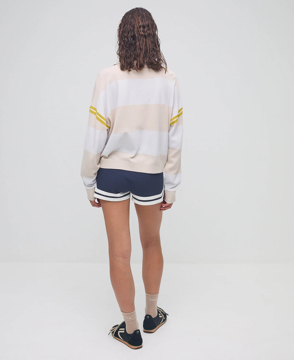 Organic Ivy Crop Polo Vanilla