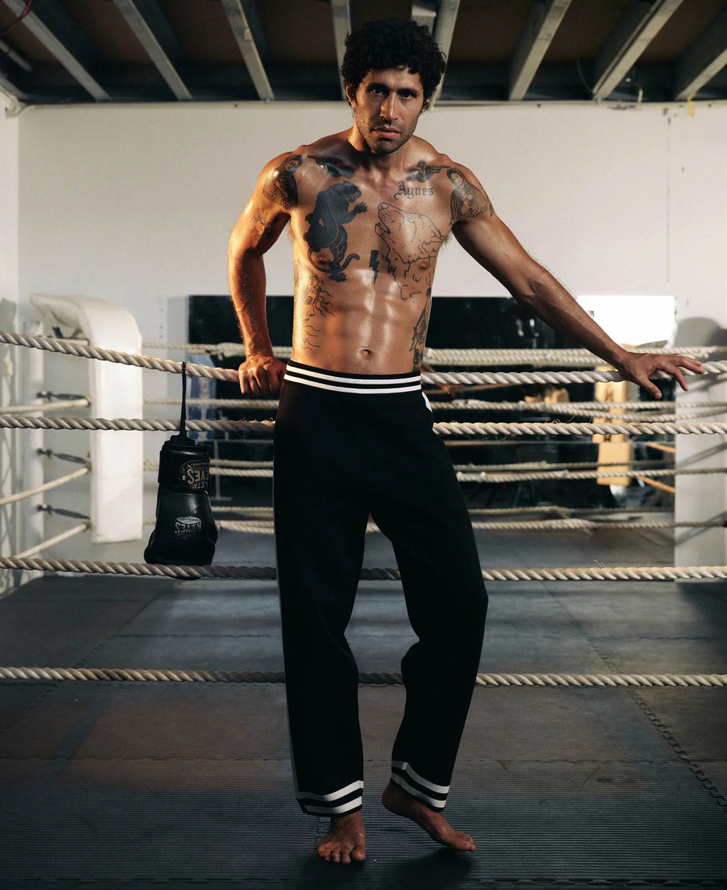 Organic Romeo Track Pant Black