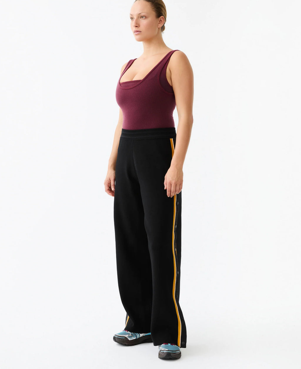 LANDING SOON  Organic Side Snap Track Pants