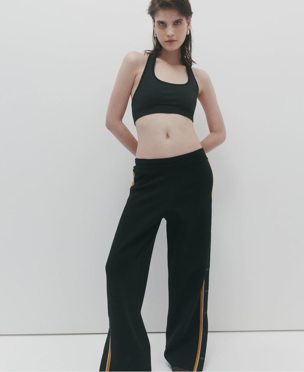 LANDING SOON  Organic Side Snap Track Pants