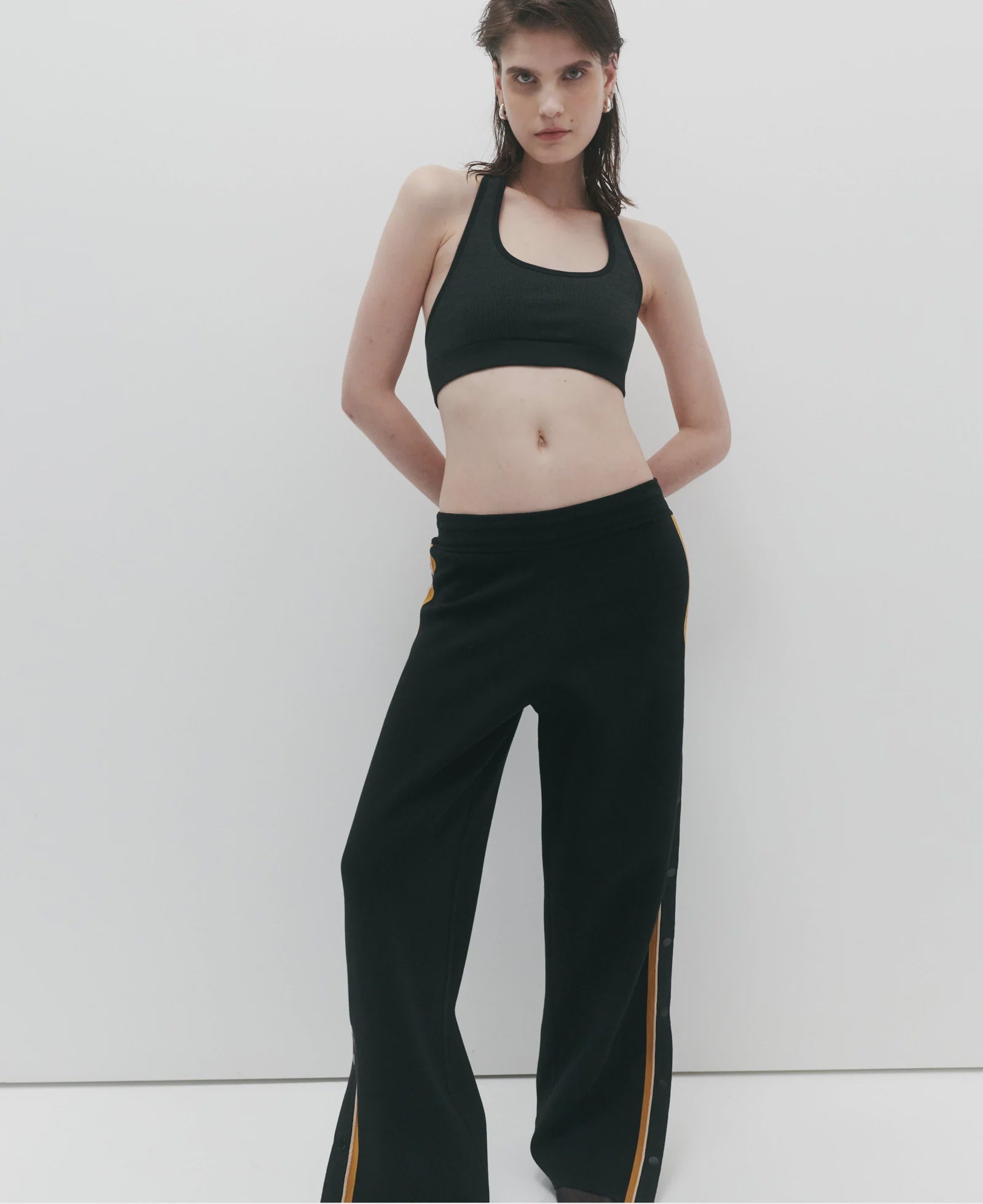 LANDING SOON  Organic Side Snap Track Pants